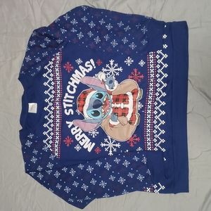 Stitch X-mas Light-Up Sweater